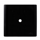 Placa Furo 4x2 - Novara Preto Brilhante 